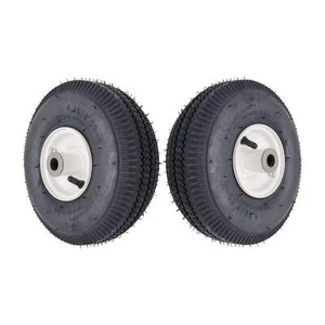 2-Pack Toro TimeCutter 105-3471 Front Wheels With Tires 4.10x3.50-4 - Picture 1 of 9