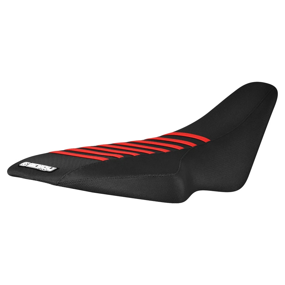 Suzuki LTR 450/LTR450 2006-2012 pinza cubierta de asiento todo negro/rojo costillas #194 Foto 1 de 4