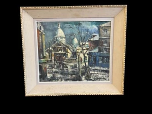 oil on canvas, Yan Luc, École De Montmartre Paris, 59s, Era Vlaminck - Picture 1 of 10