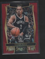 RANDY FOYE 2016-17 PANINI SELECT RED PRIZMS CARD #7  /175