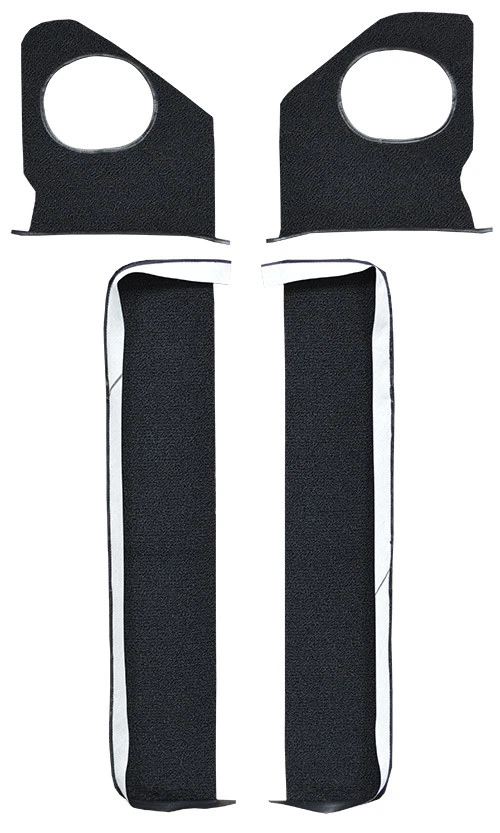 Chevrolet Impala 1961-1962 insertos de puerta y panel de retroceso sin aire D-4 esmoquin azul Foto 1 de 1