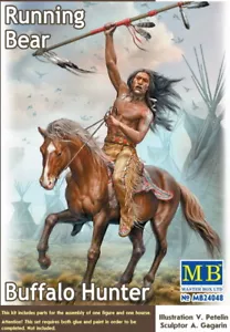 Master Box 24048 Buffalo Hunter. Oso para correr - 1/24 - Imagen 1 de 2