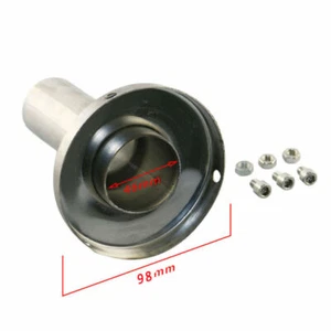 Unversal Exhaust DB-killer Muffler Silencer for 4" 102mm Outlet Removable - Picture 1 of 5