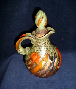 alter Keramik Krug / Vase - Flasche Fat Lava - Keramik 70er Jahre gemarkt - Bild 1 von 8