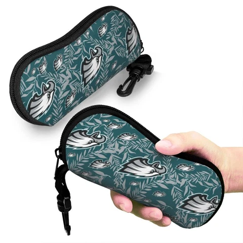 Philadelphia Eagles Fans Lightweight Eyewear Bag Printed Glasses Case 6.7*3.1in Cover