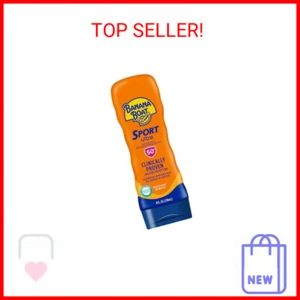 Banana Boat Sport Ultra SPF 50 Sunscreen Lotion, 8oz | Banana Boat Sunscreen SPF - Picture 1 of 2