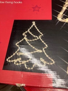 Weihnachtsbaum Licht Silhouette - Bild 1 von 1