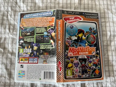 ModNation Racers Sony PSP PAL FREE REGION Portugal English CIB - Image 1 of 2