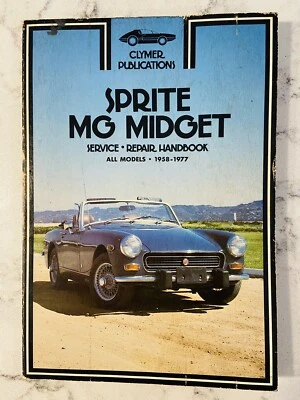 Manual de reparación de servicio clymer publicación sprite mg enano 1958-1977 Foto 1 de 4