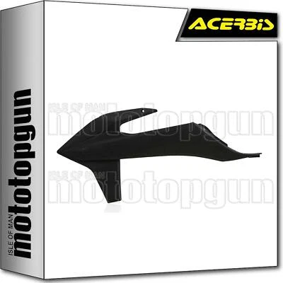 ACERBIS RADIATOR SCOOPS BLACK METAL KTM XC 300 TPI 2022 22 - Image 1 of 3