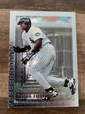 Frank Thomas  #1 1995 Topps Mvp￼ Silver embossed Chicago White Sox￼