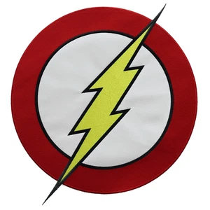 Official DC Comics Back Patch The Flash Logo Embroidered - XL Large - Picture 1 of 2