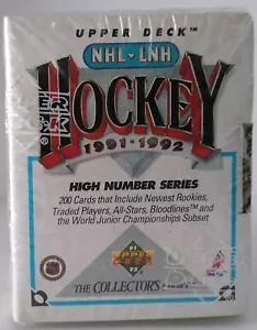 Upper Deck NHL 1991-92 High # Series Scatola Sigillata Originale Shrink Wrap - Foto 1 di 4
