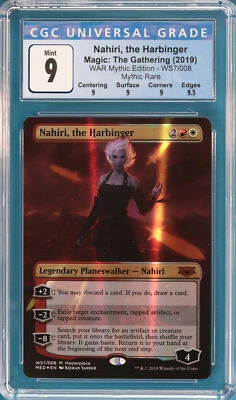 Nahiri the Harbinger (FULL-ART) FOIL Mythic Edition GRADED CGC 9 MINT 3789590050 - Image 1 of 2