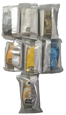 General Mills 2015 Star Wars Force Awakens Droid Viewers - Juego completo Foto 1 de 4