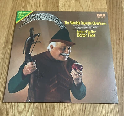 THE WORLD'S FAVORITE OVERTURES by ARTHUR FIEDLER &  BOSTON POPS VINYL SEALED - Image 1 of 2