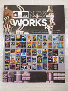 LIVRE (BOOK) NES WORKS NINTENDO (1987) USA NEW (TEXT IN ENGLISH) (PRESS RUN)