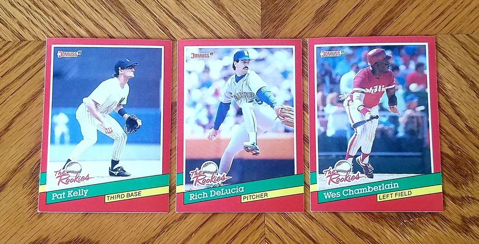 1991 Donruss The Rookies Baseball Cards U-Pick/Complete Your Set - Image 1 of 1