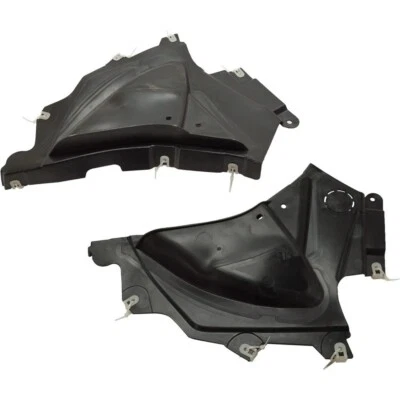 Front Driver & Passenger Side for 330 Sedan BMW 330i Pair Fender Liners Set of 2 Foto 1 de 4