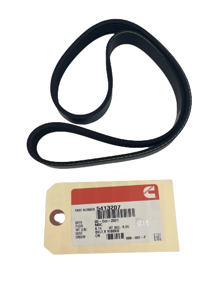 Geniune Cummins 5413207 Belt-V acanalado se adapta a motor diésel marino Cummins ISM QSM  Foto 1 de 1
