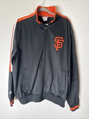Majestic San Francisco Giants Zip Up Jacket Men’s XL - Image 1 of 4