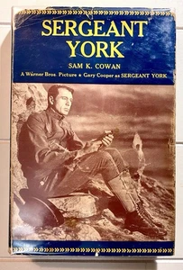 SERGEANT YORK AND HIS PEOPLE (1922 HC) Sam Cowan World War 1 DJ Funk & Wagnalls - Picture 1 of 15