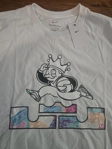 NWT Nike Lebron 22 Monopoly Shirt White Mens Size XXL HF6189-100 - Picture 1 of 4