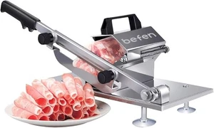 Manueller Gefrorener Fleischschneider, Rindfleisch Verbesserter Edelstahl Fleischschneider Rindfleisch... - Bild 1 von 5