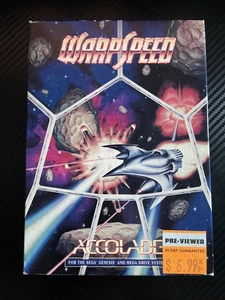 Warp Speed (Sega Genesis) CIB Complete W/ Manual, Registration Card, & Receipt - Picture 1 of 7