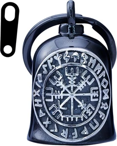 Motorrad Wikinger Glocke - Motorrad Angel Bell für Damen und Herren, Motorrad Acc - Bild 1 von 3