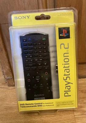 Sony PS2 DVD Remote Control PlayStation 2 SCPH-10171 w/ IR Receiver - Image 1 of 3