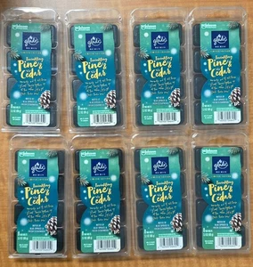 Glade Wax Melts Twinkling Pine & Cedar, 8 Packungen à 8, 64 Wachsschmelzen insgesamt. - Bild 1 von 2