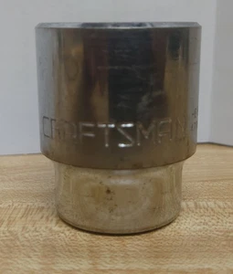 USED CRAFTSMAN 1-5/16" SOCKET 3/4" DRIVE 12 POINT 47808 NR EE TAIWAN - Bild 1 von 7
