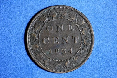 1884 Canada Bronze Large Cent #M24430 - Image 1 of 2