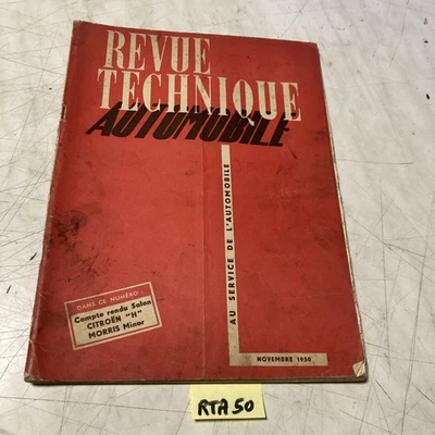Citroën H Morris Minor Revisione Tecnica Automobile RTA 1950 - Immagine 1 di 4