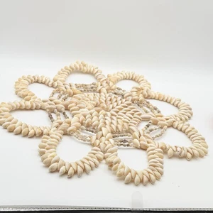 Vintage Sea Shell Trivet/Doily Approx. 15” - Bild 1 von 2