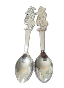 Walt Disney Paperino 2 Cucchiai Giovani Inox di Bonny Japan - Foto 1 di 14