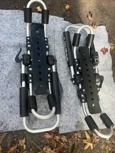 Ikuram Kajak Dachträger, Aluminium Kajakträger klappbar J-Style Universal - Bild 1 von 6