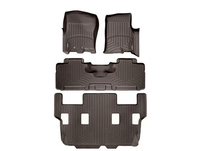 WeatherTech FloorLiner for 2011-2017 Ford Expedition - Full Set, Cocoa - Image 1 of 4