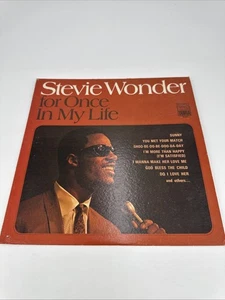 STEVIE WONDER - For Once In my Life LP Vinyl Tamla. Fast Shipping. - Bild 1 von 6