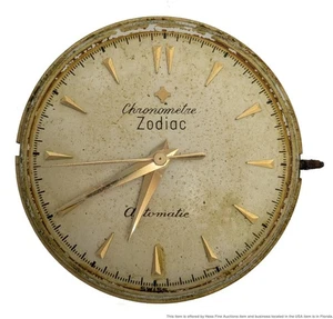 Zodiac Chronometer Automatik Armbanduhrwerk für Ersatzteile - Bild 1 von 5