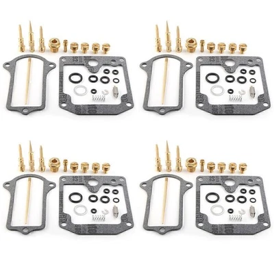 4 juegos nuevo kit de reparación de carburador reconstruido para Kawasaki KZ900 KZ 900 900B LTD Foto 1 de 4