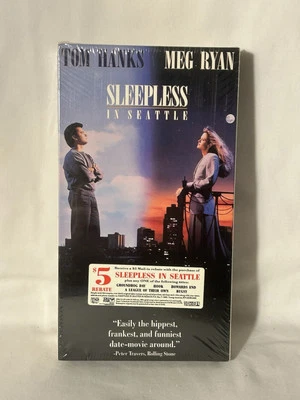 Sleepless in Seattle VHS (1993) Columbia TriStar Home Video - Sealed - Image 1 of 4