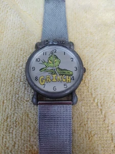 Läuft Vintage 1997 Dr. Seuss Grinch Quartz Uhr - Bild 1 von 6