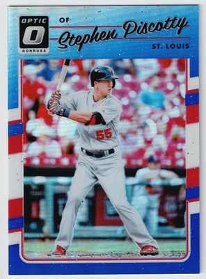 Panini Donruss Optic Stephen Piscotty Blue Prizm Parallel 2017/149 #139 Foto 1 de 2