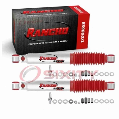 Amortiguadores traseros Rancho RS9000XL de 2 piezas para Mazda B2500 Spring 1999-2001 precio de venta sugerido por el fabricante Foto 1 de 4