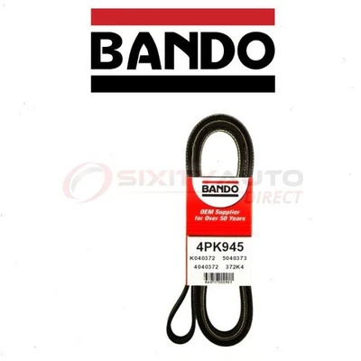 Bando Water Pump and Alternator Serpentine Belt for 1990-1994 Plymouth Laser bx - Image 1 of 4