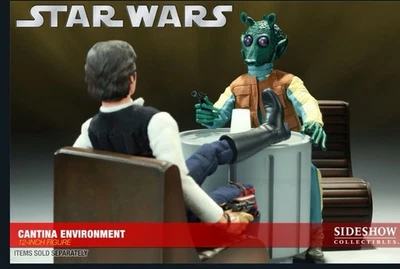 SIDESHOW STAR WARS MOS EISLEY CANTINA NADON'S NOOK ENVIRONMENT DIORAMA NEW RARE - Image 1 of 4