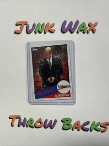 2015 Topps Heritage WWE - 2k16 Short Print Paul Heyman #6 - Picture 1 of 2