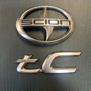 2005-10 Scion tC Trunk Hatch Emblem Badge Logo Nameplate  - Picture 1 of 8